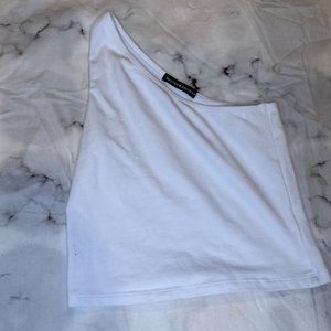 One shoulder Brandy Melville top